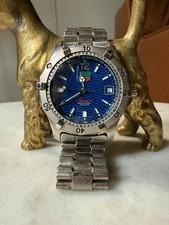 Orologio subacqueo automatico TAG Heuer Searacer Professional 200 m quadrante blu onda