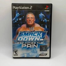 WWE SmackDown Here Comes the Pain / PlayStation 2 PS2 / CIB / TESTED