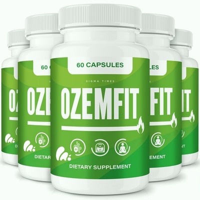 Ozemfit Weight Loss Pills, Premium Fat Burner and Supports Metabolism - 5 Pack