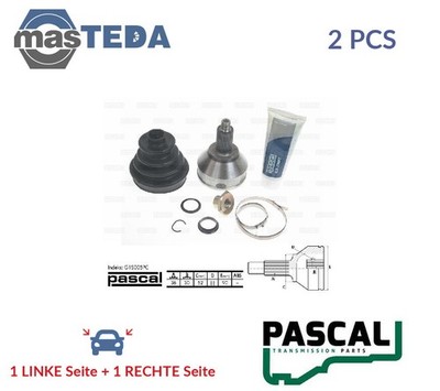 G1S005PC GELENK ANTRIEBSWELLE WHEEL SIDE PASCAL 2PCS FÜR AUDI A1,A2,A3,8XK,8XF