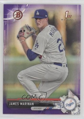 2017 Bowman Draft Purple 50/250 James Marinan #BD-169 0l2