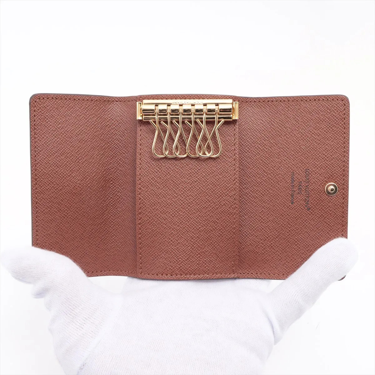 Louis Vuitton Monogram Multiclés 6 M62630 Brown Key Case responsive RFID thumbnail 4