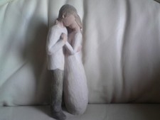 WILLOW TREE FIGURINE “PROMISE” DEMDACO - SUSAN LORDI - C2003 USED.