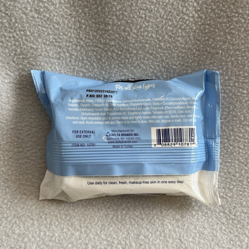 Clarisse 10781 Make Up Remover Cleansing And Moisturizing Towelettes, 30-Ct. - Picture 6 of 7