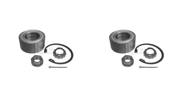 NK 2X Radnabe Radlagersatz Vorne FüR Fiat Scudo Kasten Peugeot Expert 806 220-image