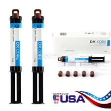 Dental Dual Cure Core buildup Composite Light and Self-cured Resin A2/A3 Shade