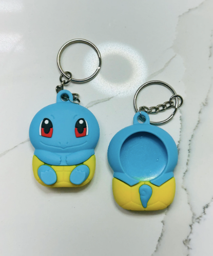 Joli étui Squirtle Airtag, porte-clés, porte-tag Air, GPS et tracker enfant - Photo 3 sur 3