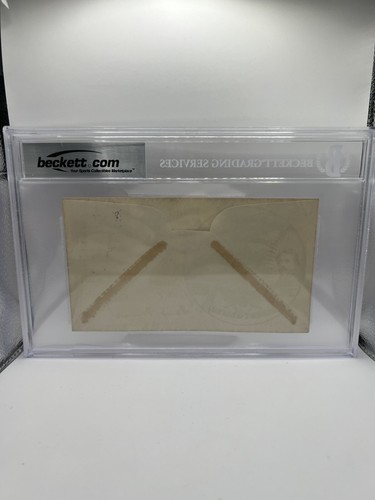 George Kelly Ford Frick Grimes Musial McCarthy Signed 1939 First Day Beckett - Picture 4 of 4