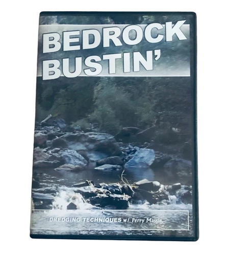 Gold Prospecting: Bedrock Bustin' DVD Dredging Techniques with Perry Massie