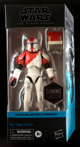 Star Wars Black Series Gaming Greats RC-1138 Boss 6 Inch Figure Clone ...