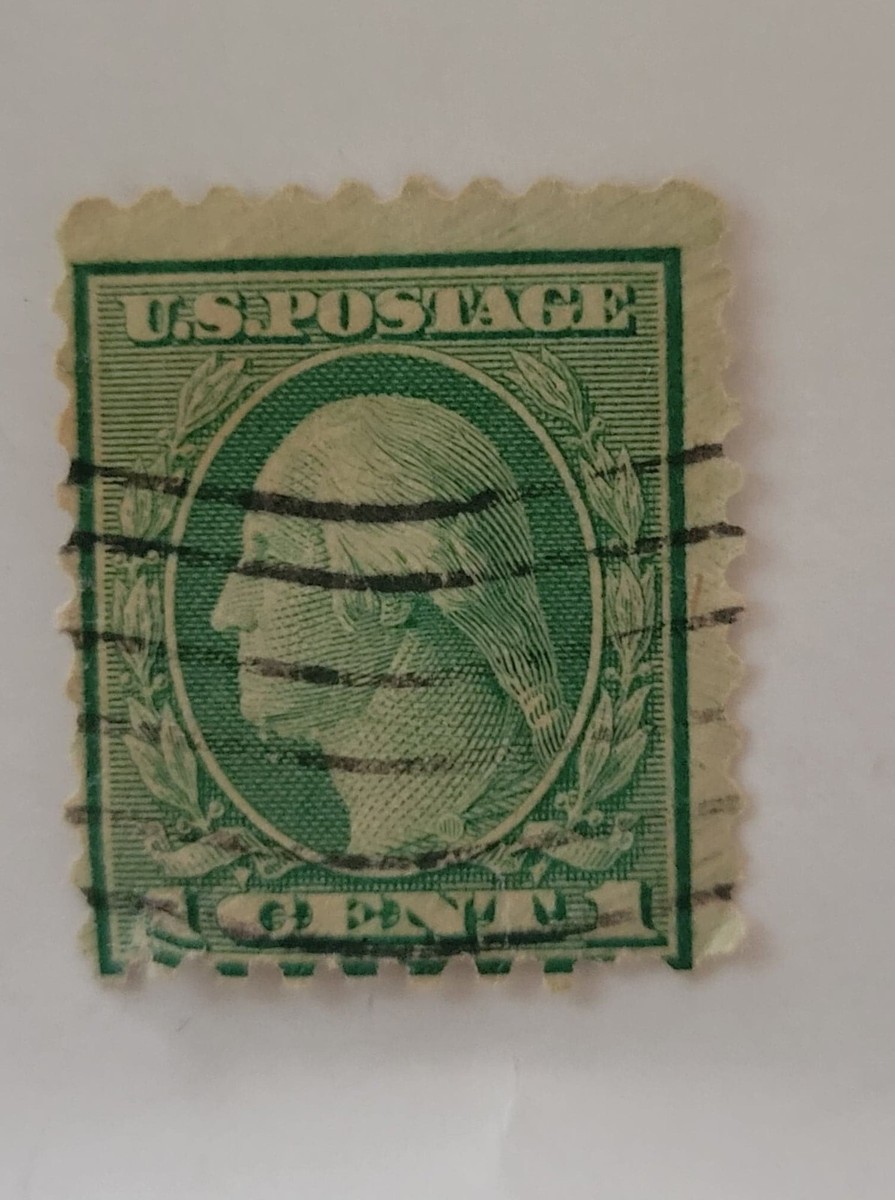 ジョージ・ワシントン1セント希少グリーン切手 ジョージ・ワシントン1