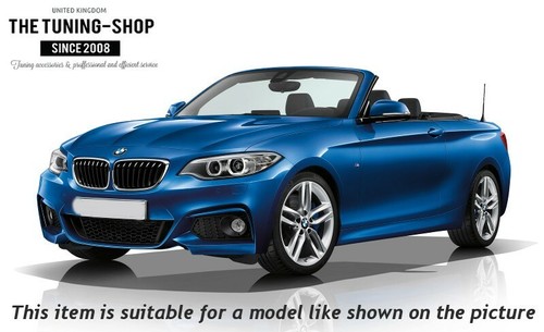 Cuffia Per Cambio Per BMW Series 2 F22 F23 13-17 Pelle Cuciture Grigio + Telaio - Picture 8 of 8