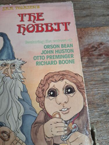 1992 JRR Tolkien The Hobbit VHS Animated Movie - Picture 3 of 5
