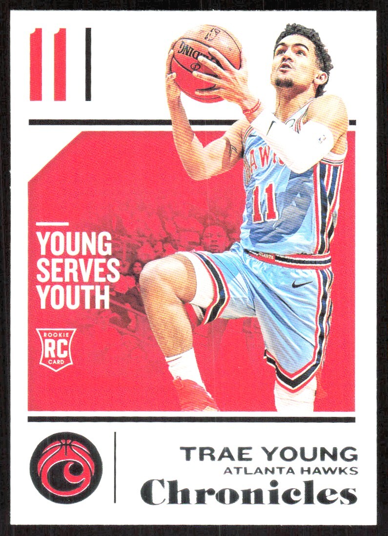 2018-19 1522E Panini Chronicles Trae Young Rookie Atlanta Hawks #94