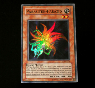 Yugioh PSV-G003 Parasiten-Parazid Mint-Near Mint plus Super Rare 
