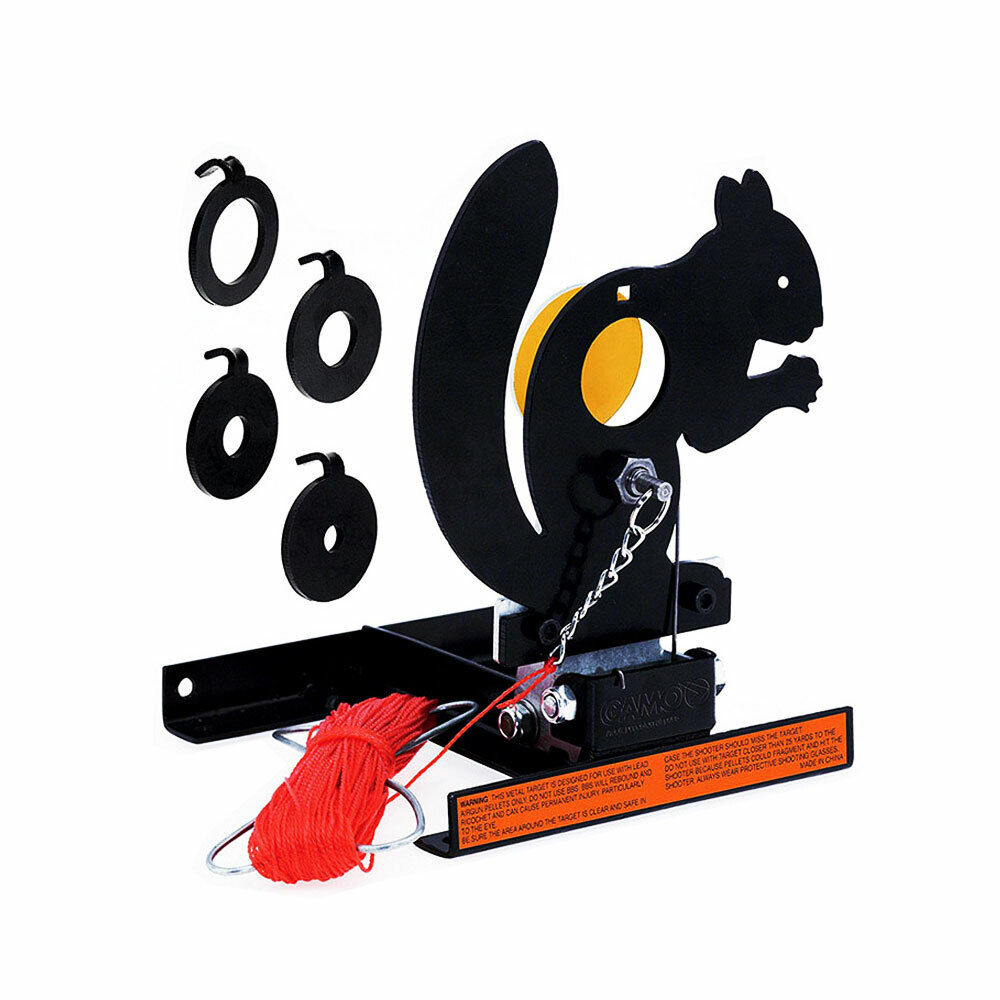 GAMO Squirrel Field Steel Drop Target with 4 Kill-Zone Reducers 621220854