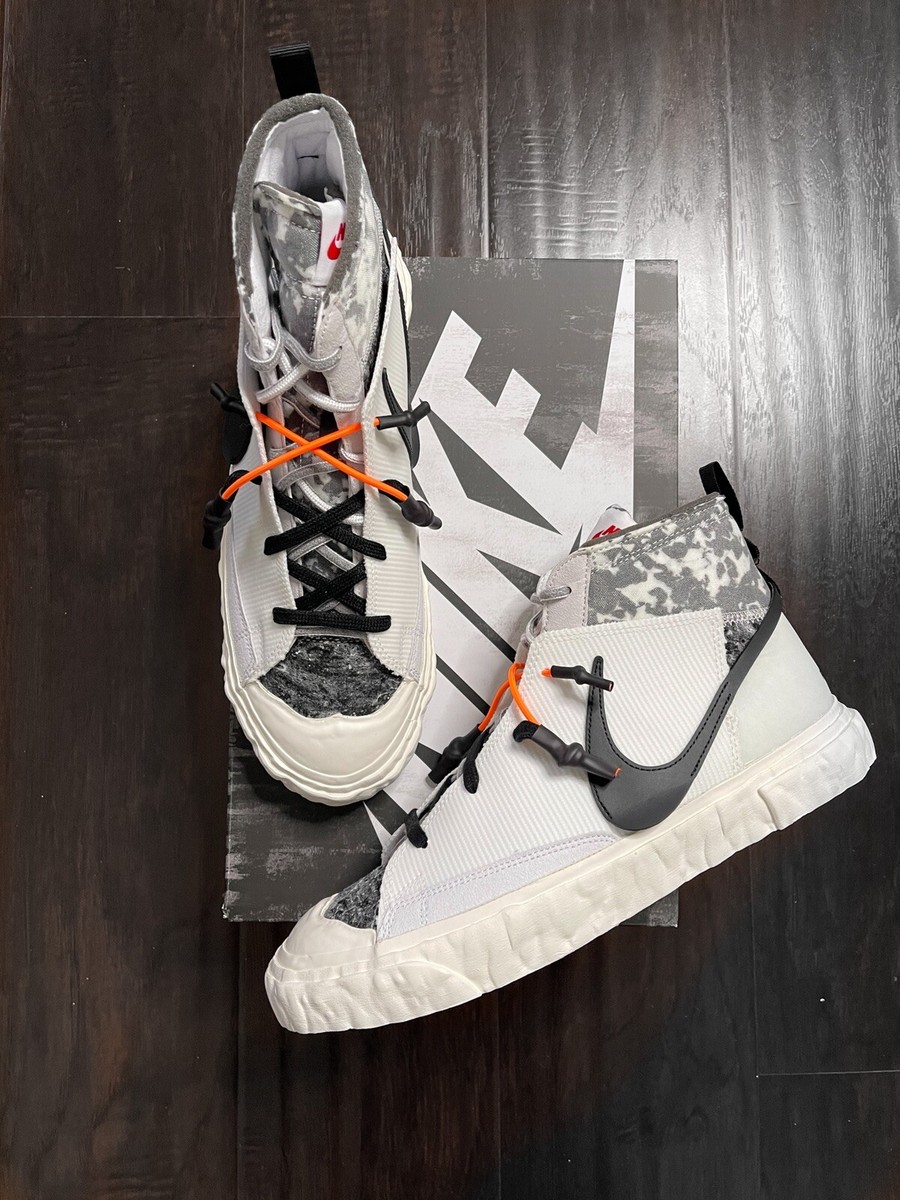 Nike Blazer Mid Readymade White Size 10 Mens Brand New