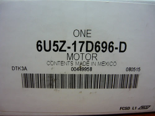 07-25 F150 RH/LH Rear view Mirror Motor 6U5Z17D696D *FITS MULTIPLE PROVIDE VIN*