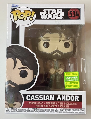 Funko POP! Star Wars Cassian ANDOR Summer Convention 2022 Exclusive #534🔥