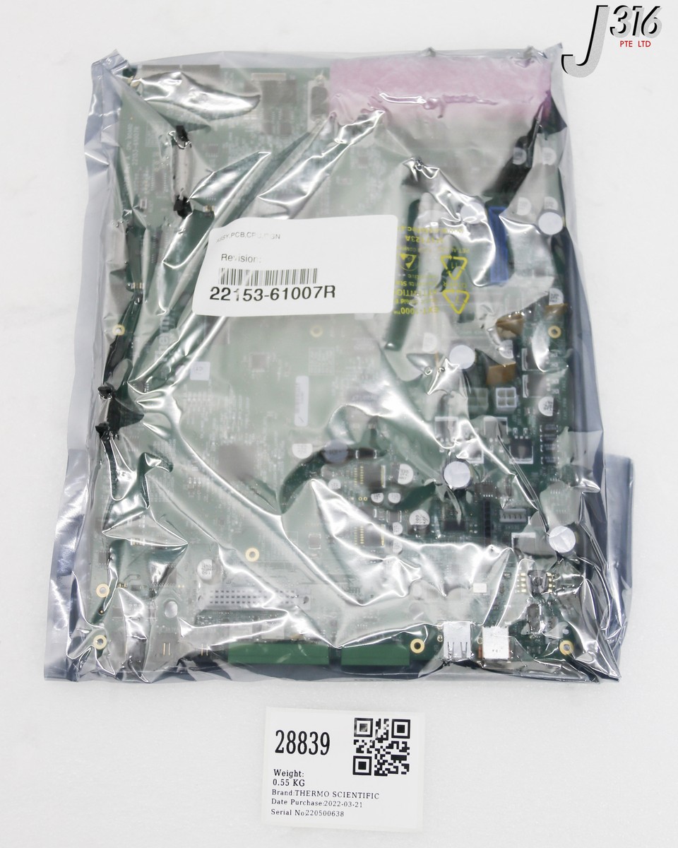サンプル 28839 THERMO SCIENTIFIC PCB ASSY, CPU, ITGN (NEW) 22153-61007R | eBay