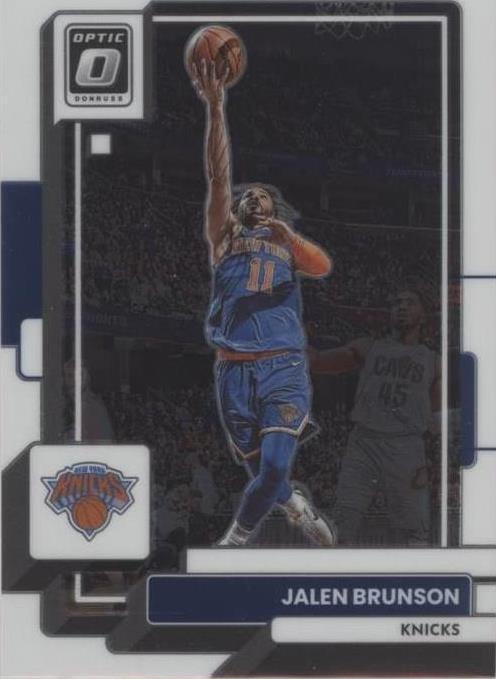 2022-23 Panini Donruss Optic - Jalen Brunson #3 - 1 of 2