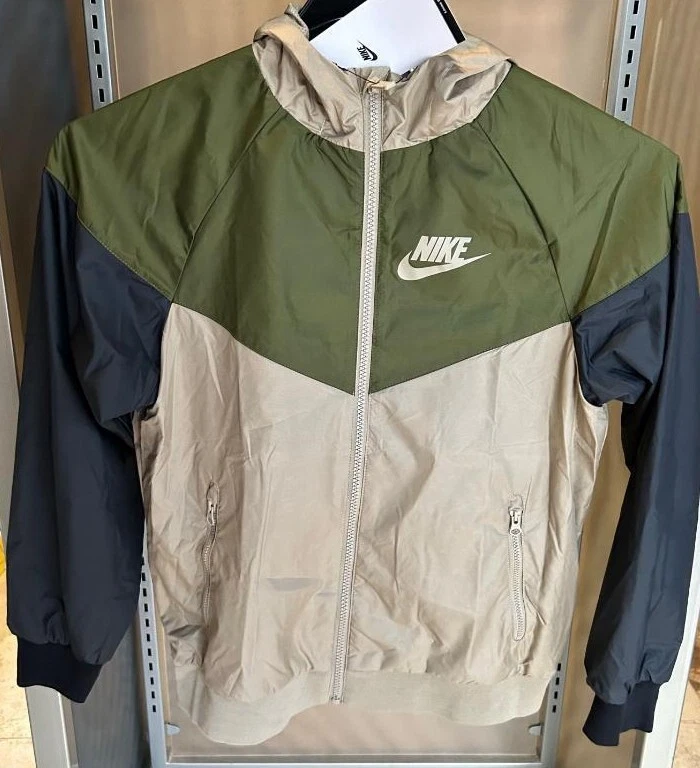 musikkens Uforudsete omstændigheder kamp NEW!! Nike Sportwear Boy&#039;s Green/Tan/Black Windrunner Wind Breaker  Jackets #210 | eBay