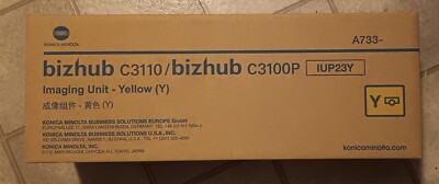 Konica Minolta C3100P C3110  A73308F Yellow Drum Unit