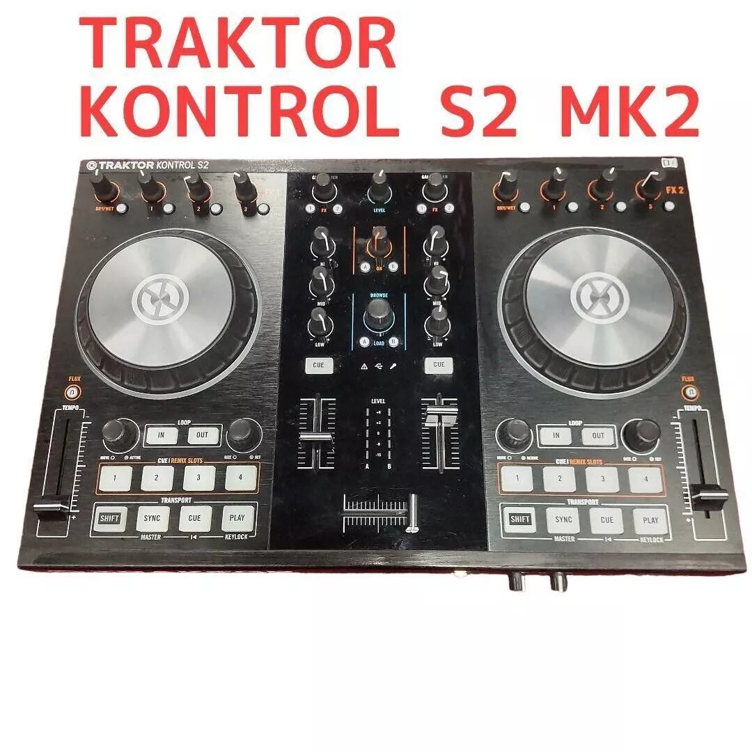 Native Instruments Traktor Kontrol S2 MK2 DJ Controller 2-Deck