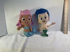Bubble Guppies Molly & Gil 8" Stuffed/Plush Guppy - Fisher Price/Mattel