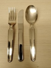 Posate Esercito Italiano Vintage Forchetta Cucchiaio Coltello  Anni 80/90