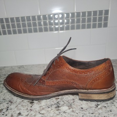 STEVE MADDEN WINGTIP PERSEY OXFORDS - 11M - BROWN Steve Madden Wing Tip Oxford Brown Casual Shoes Men main image 2