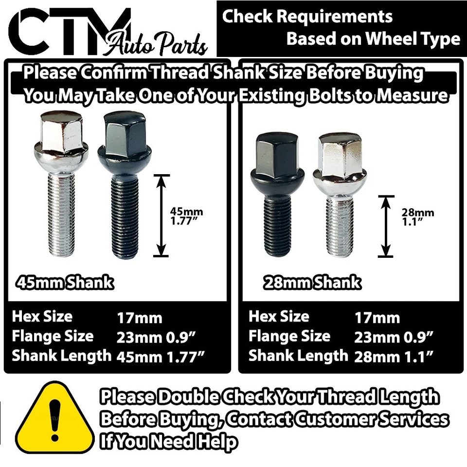 4x 10mm Thick 5x112 66.56mm CB Wheel Spacer Chrome Bolt Fit Mercedes Stock Wheel - Image 4 of 4
