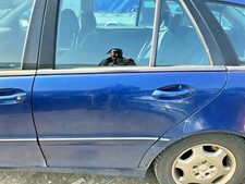 Mercedes C-Klasse W203 Kombi T&uuml;r hinten links in Jaspisblau 345 ohne Rost!!
