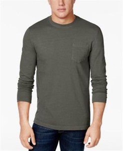 Details About Club Room Garment Dyed Basic T Shirt Nine Iron Grey Mens Small New