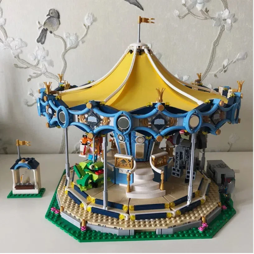 NEW DIY Carousel (10257) pcs 2670 Building Blocks Set Toy Amusement Park - Image 3 of 4