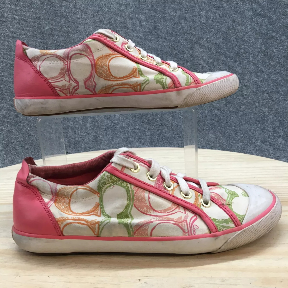 Coach sneakers hotsell pink