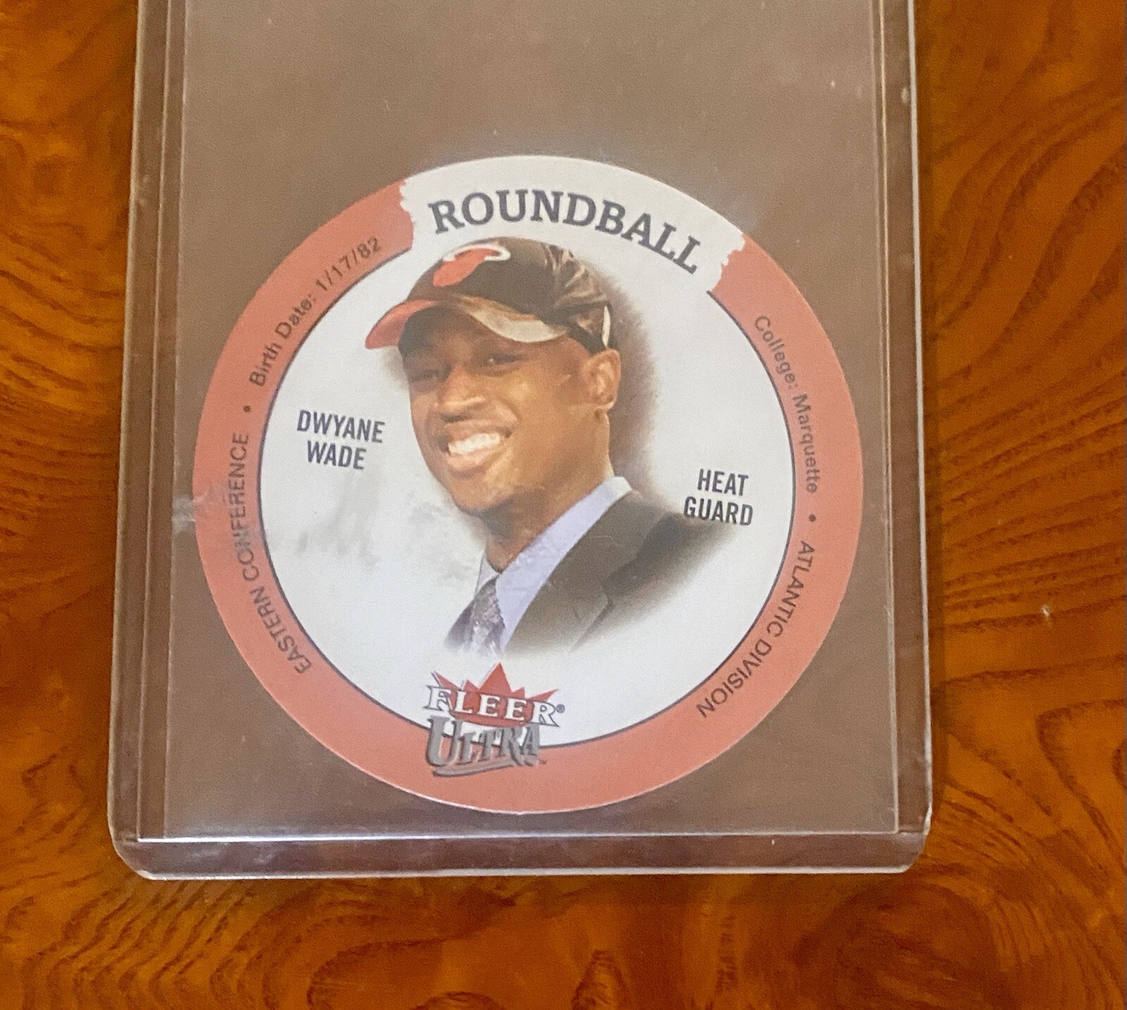 2003-04 Fleer Ultra Roundball Discs DWYANE WADE RC #35 Heat ROOKIE Lebron RC YR