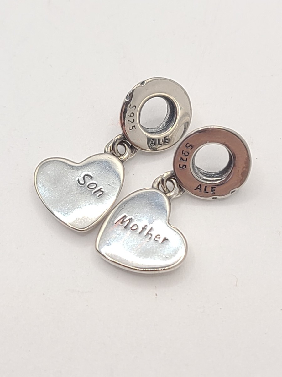 Authentic Pandora #797777EN16 Mother and Son Love Dangle