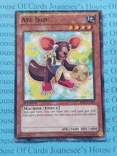 Aye-Iron BP02-EN123 Mosaic Rare Yu-Gi-Oh Card 1st Edition New