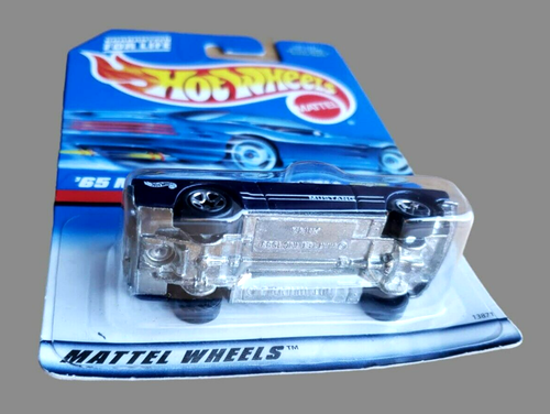 Mustang 1997 convertible vintage #455 escamas de metal azul oscuro 1:64 - Imagen 14 de 15