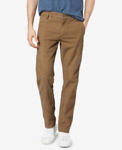 tapered khaki jeans