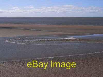 Foto 6x4 eingehende Flut am Park Point Morecambe Bay ist berüchtigt für seine c2009
