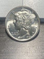1943 P Mercury Dime - BU - As Shown! (#1036)