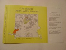 The Hermit and Harry and Me, Nonny Hogrogian, Dust Jacket Only, NO BOOK