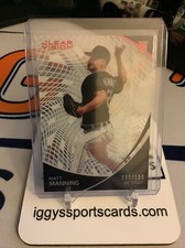 Matt Manning RC RED 60/100 CLEAR VISION PARALLEL - 2022 Panini Chronicles