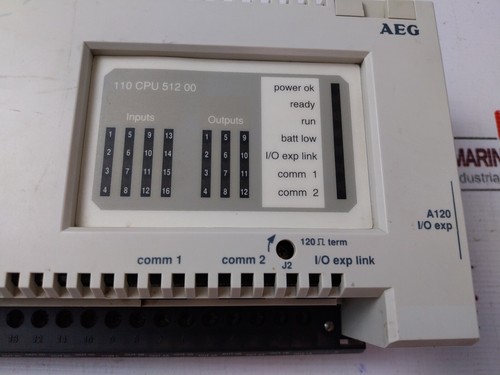 AEG 110 Cpu 512 00 Plc Controller 24vdc - Picture 10 of 13