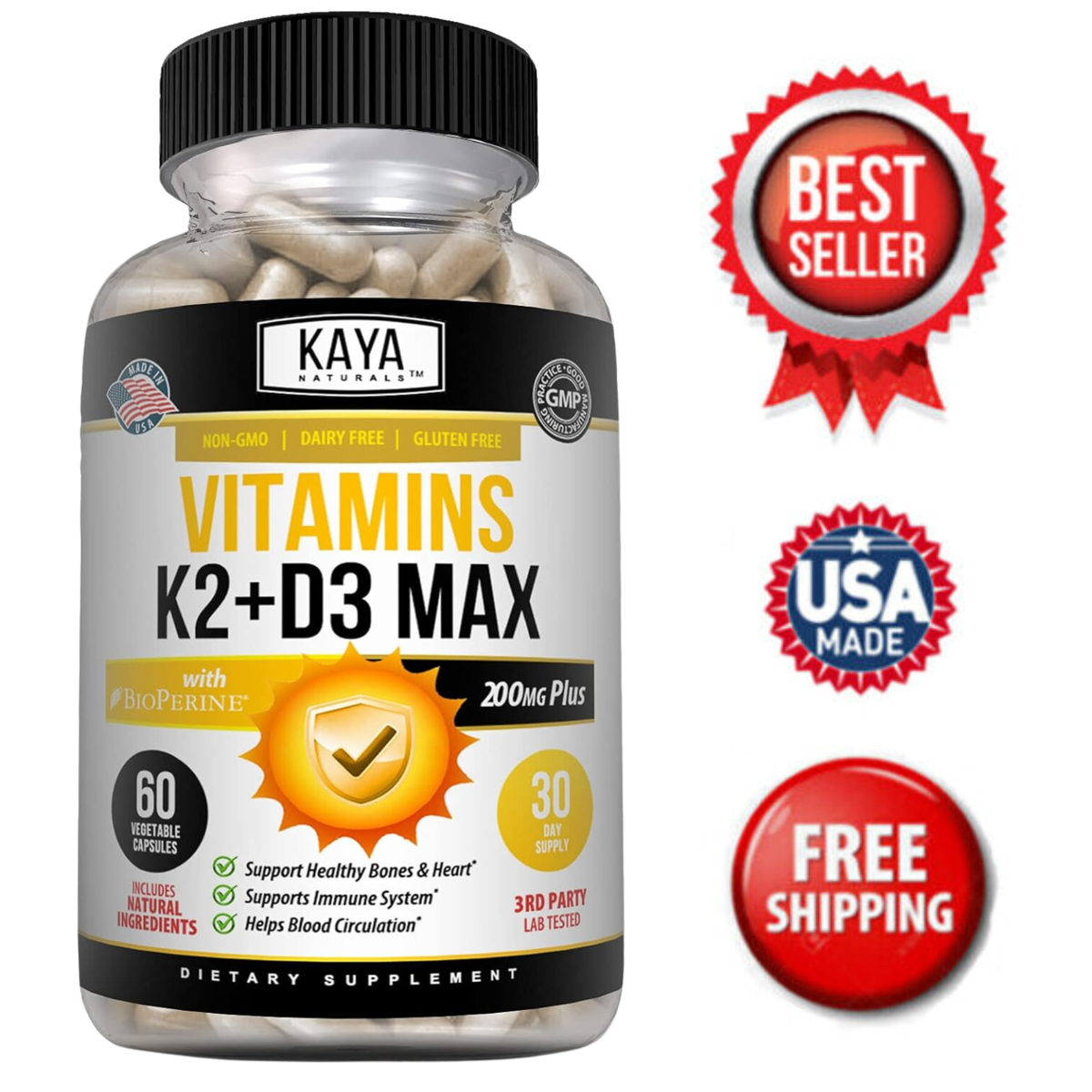 glutathione d3 1000mg and k2 ma7 NatureWise Vitamin 1000IU + (MK7) Coconut Oil - Non-GMO Vitamin K2 100 mcg -