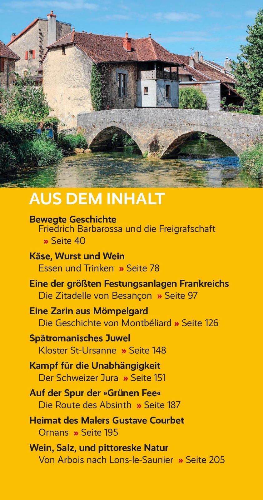 Thumbnail - Trescher Reiseführer Französischer Jura | Sabine Herre | Taschenbuch |