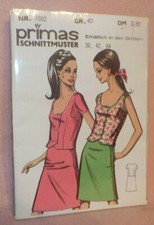 PRIMAS Modell Schnitt NO. 7880 - Kleid Gr. 42 - Schnittmuster 50er / 60er Jahre 