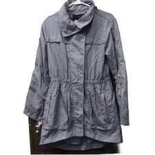 The Fillmore Light Blue Anorak Rain Jacket Size S